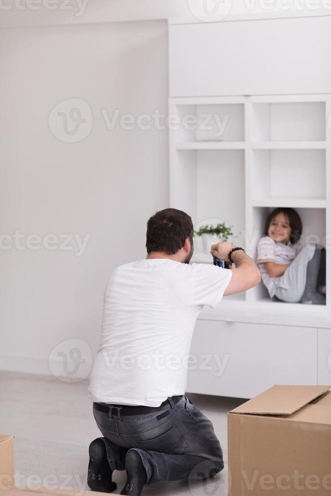 fotoshoot met kindermodel foto