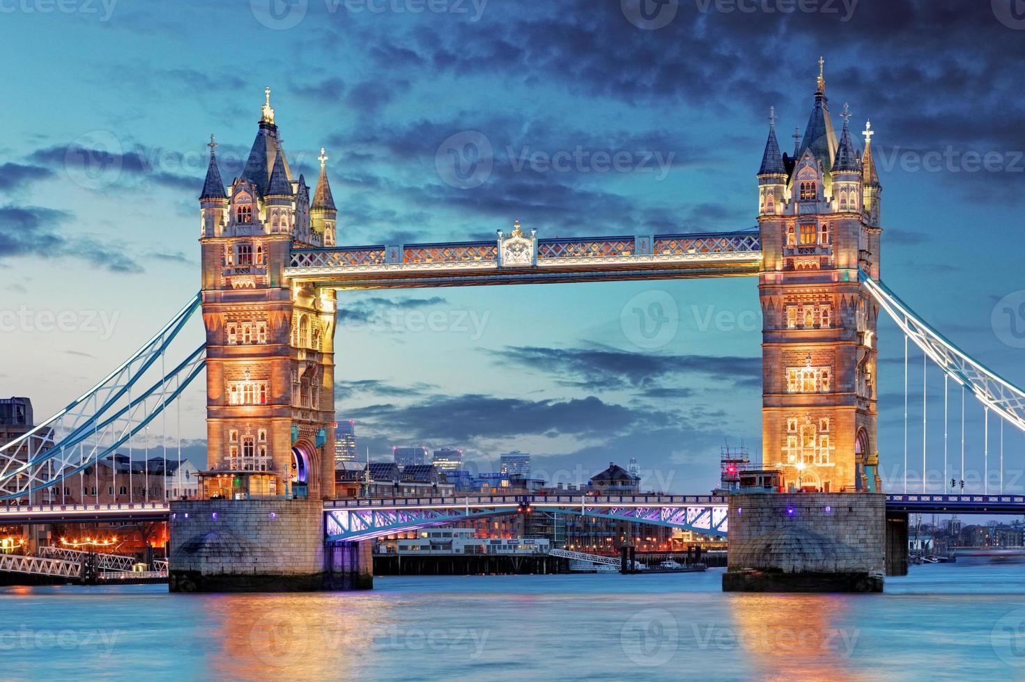Tower Bridge in Londen, Verenigd Koninkrijk foto