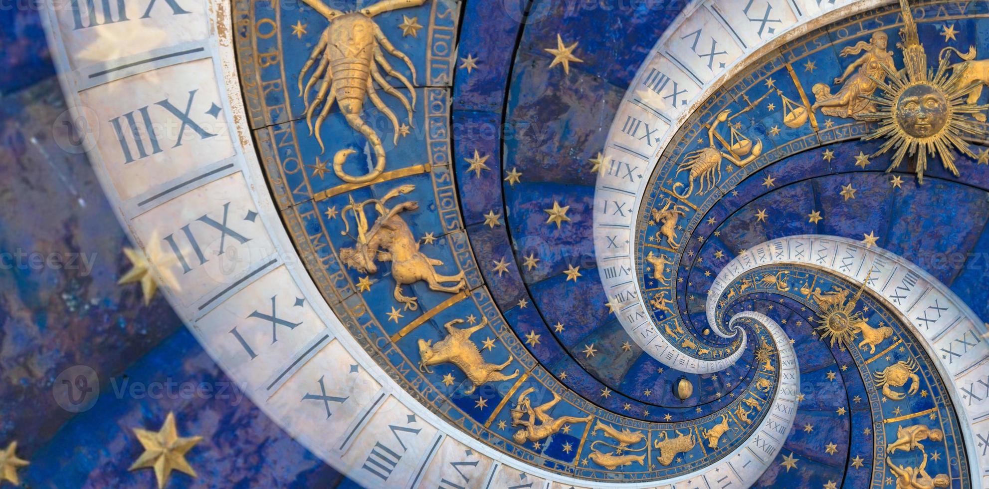 abstracte oude conceptuele achtergrond over mystiek, astrologie, fantasie foto