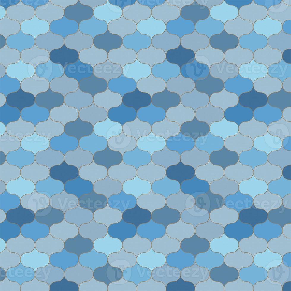 blauw damastpatroon foto