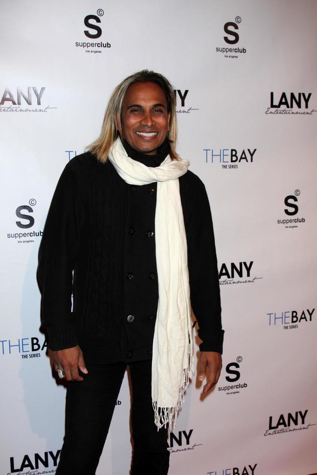 los angeles, 4 dec - reggie benjamin bij de the bay tv pilot industry screening in supperclub op 4 december 2013 in los angeles, ca foto