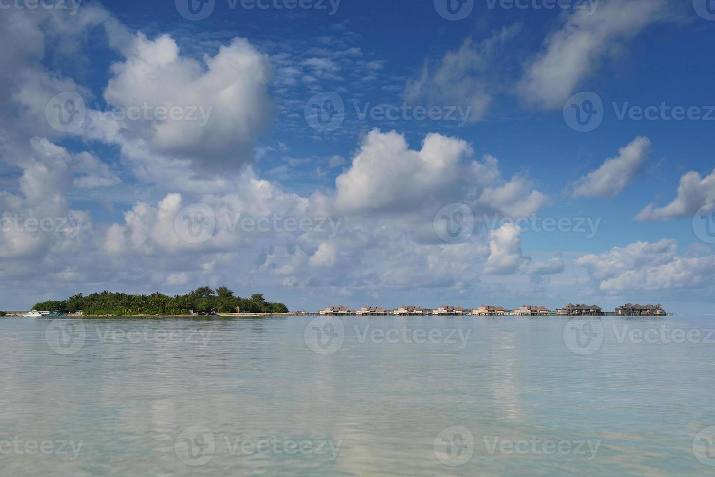 tropisch strandlandschap foto