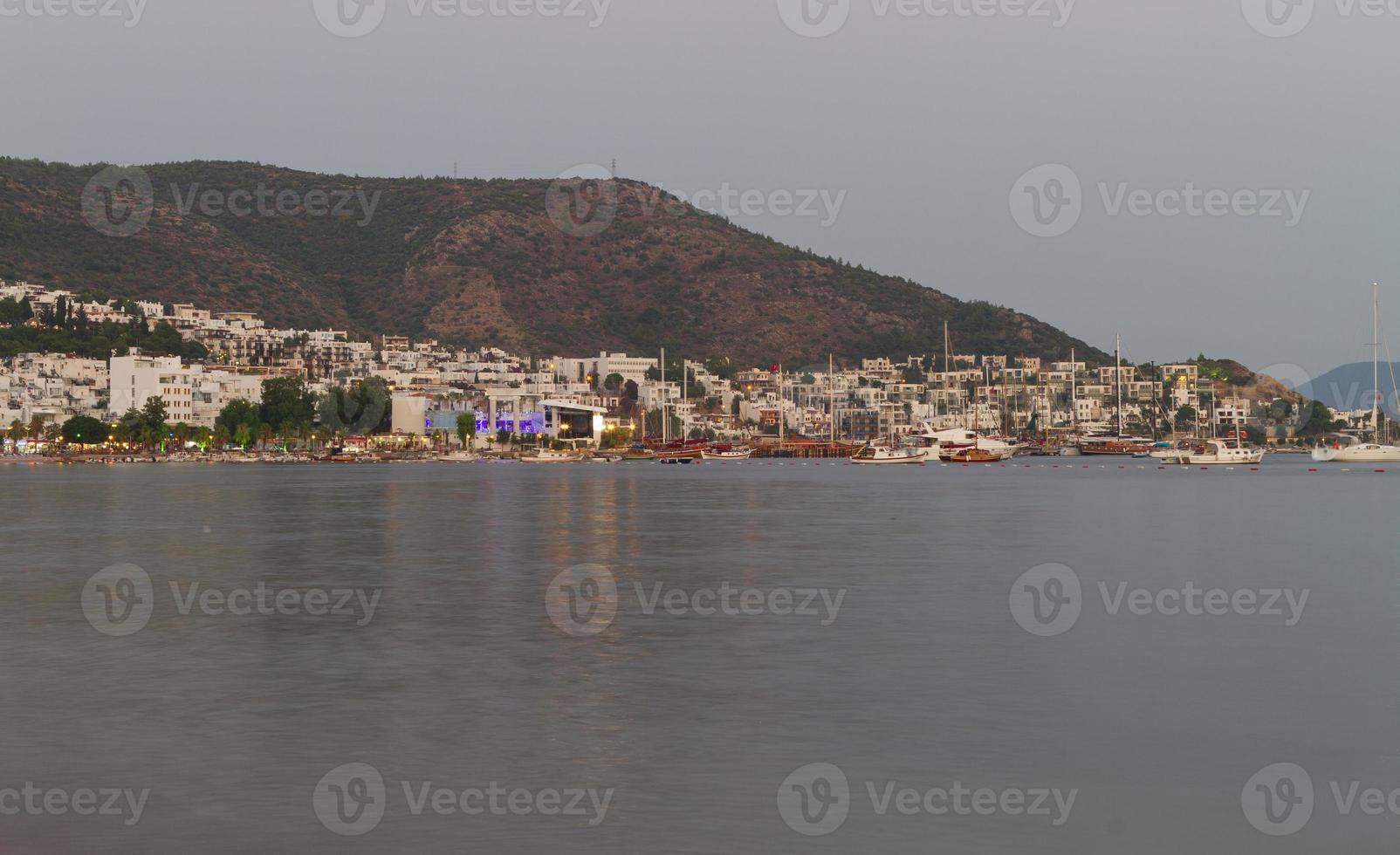 Bodrum stad- van mugla, kalkoen foto