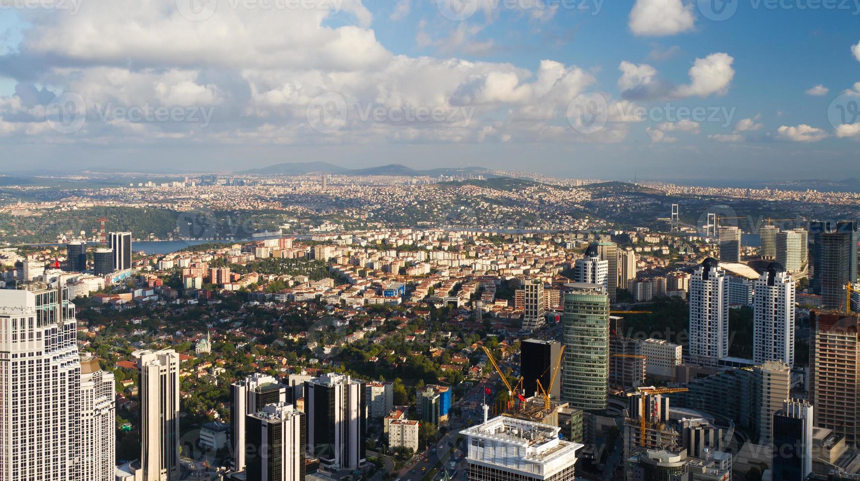 istanbul stad in turkiye foto