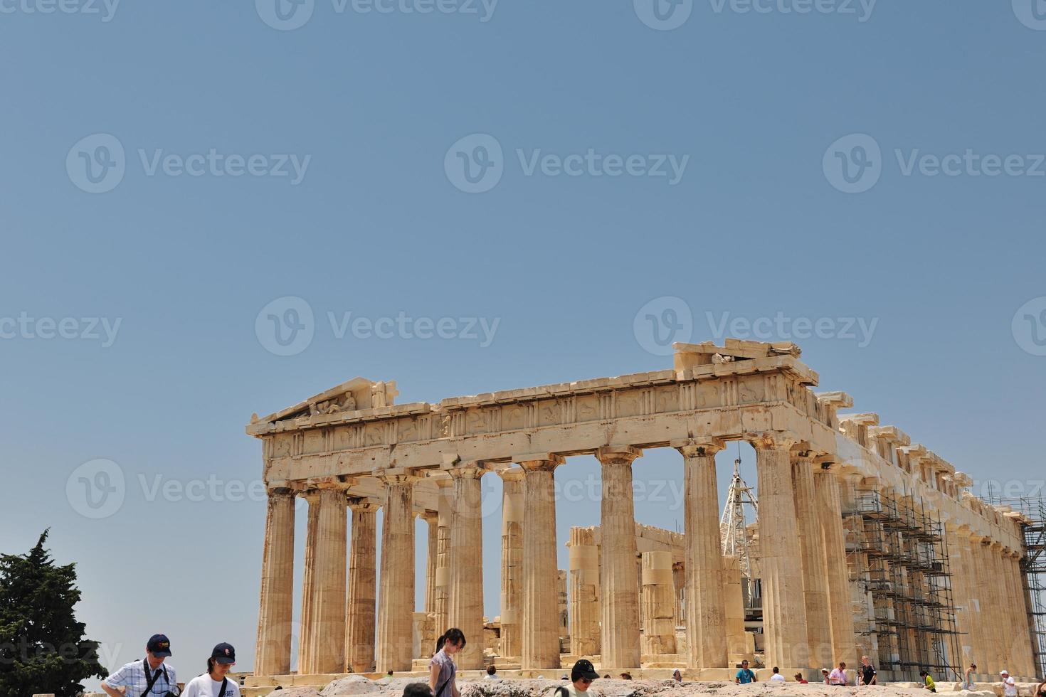 Griekenland Athene Parthenon foto