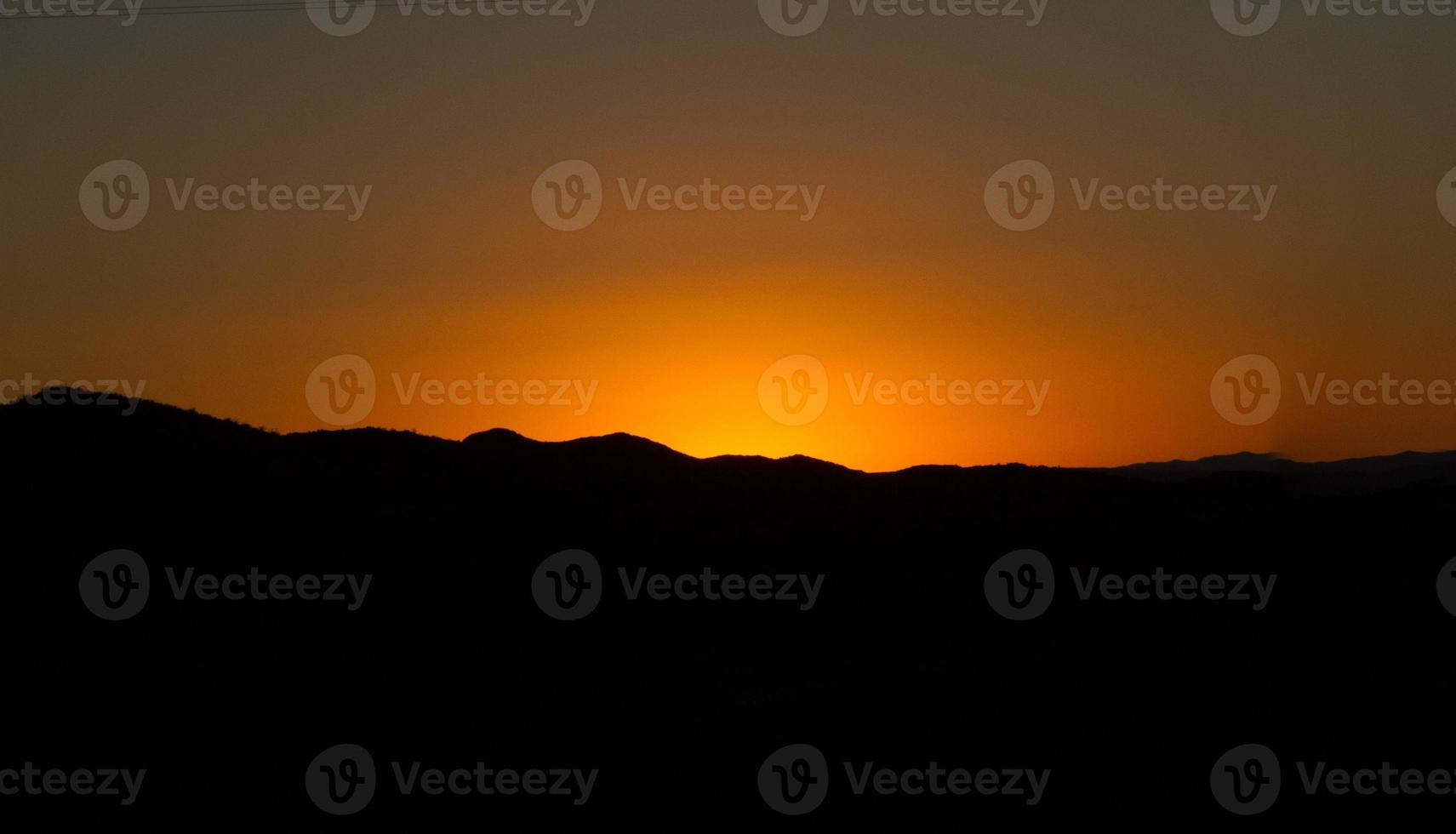 Nevada oranje zonsondergang foto