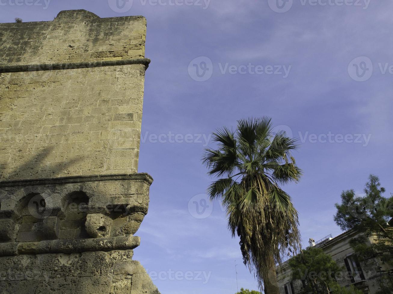 de stad van bari foto