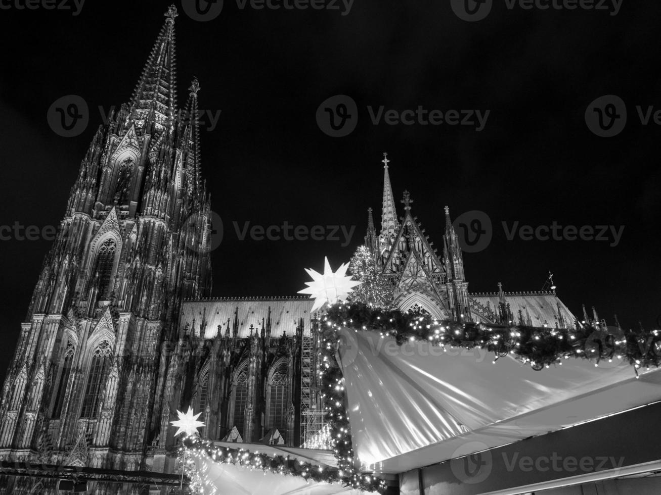 Kerstmis tijd in Keulen foto