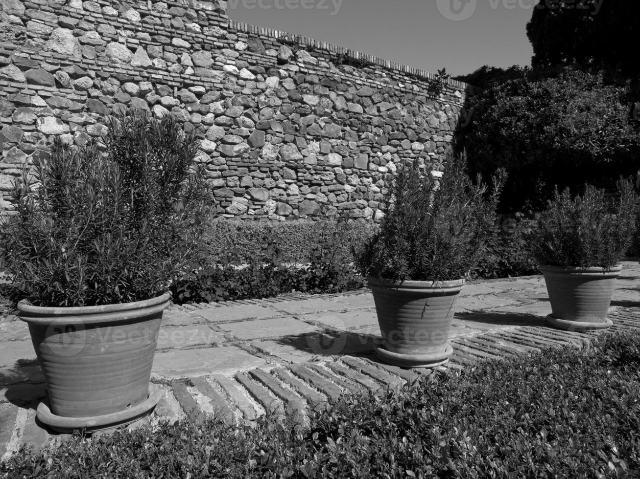 Malaga stad in spanje foto