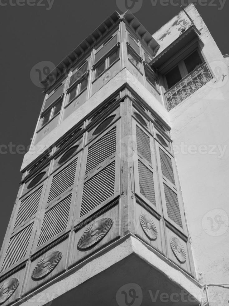 de stad van Tunis foto