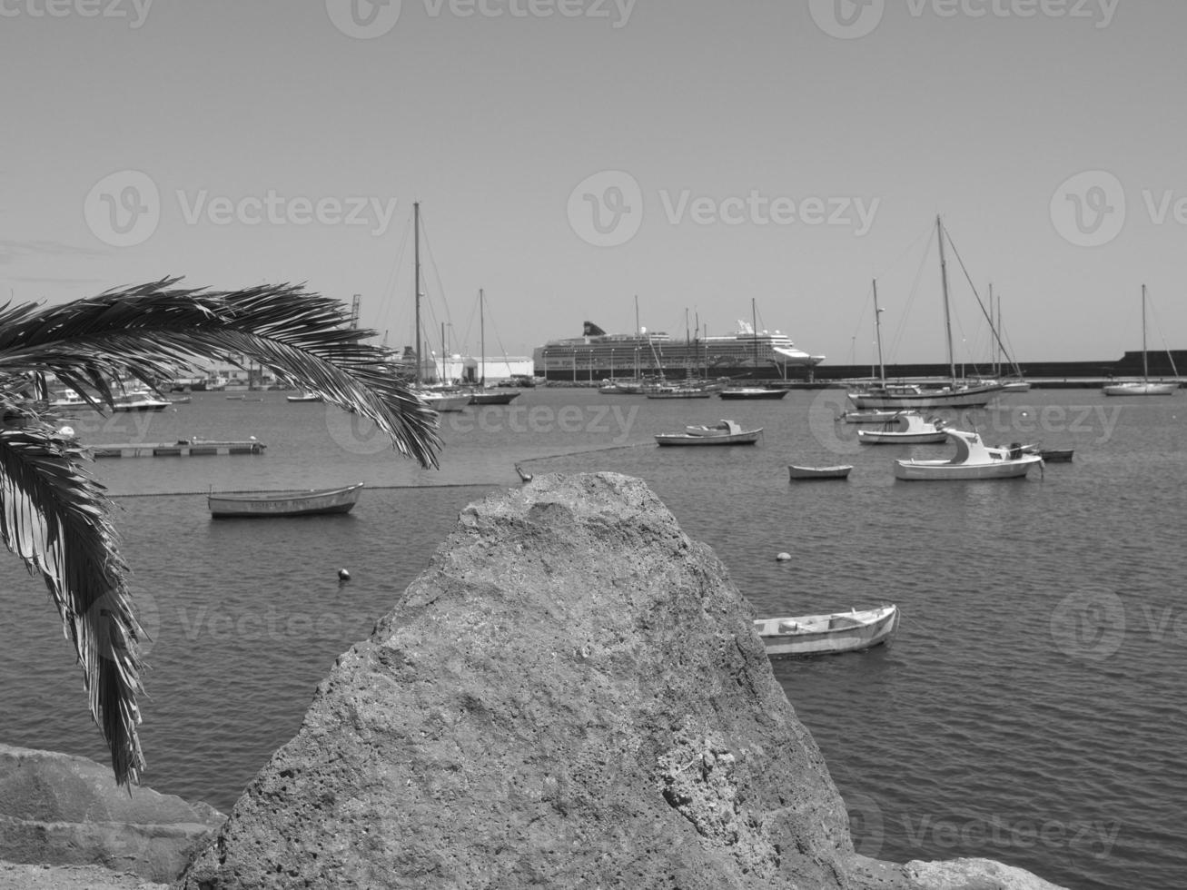 het eiland lanzarote foto