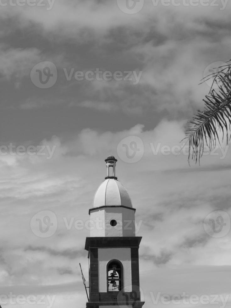 het eiland lanzarote foto