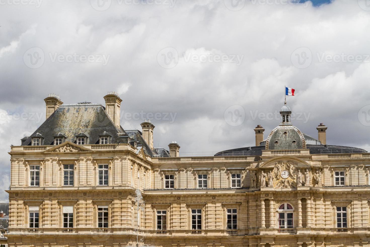 facade van de Luxemburg paleis foto