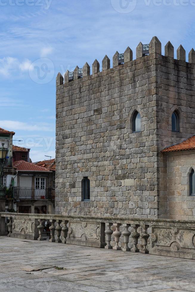 panoramisch visie van de porto kathedraal se porto, Portugal foto