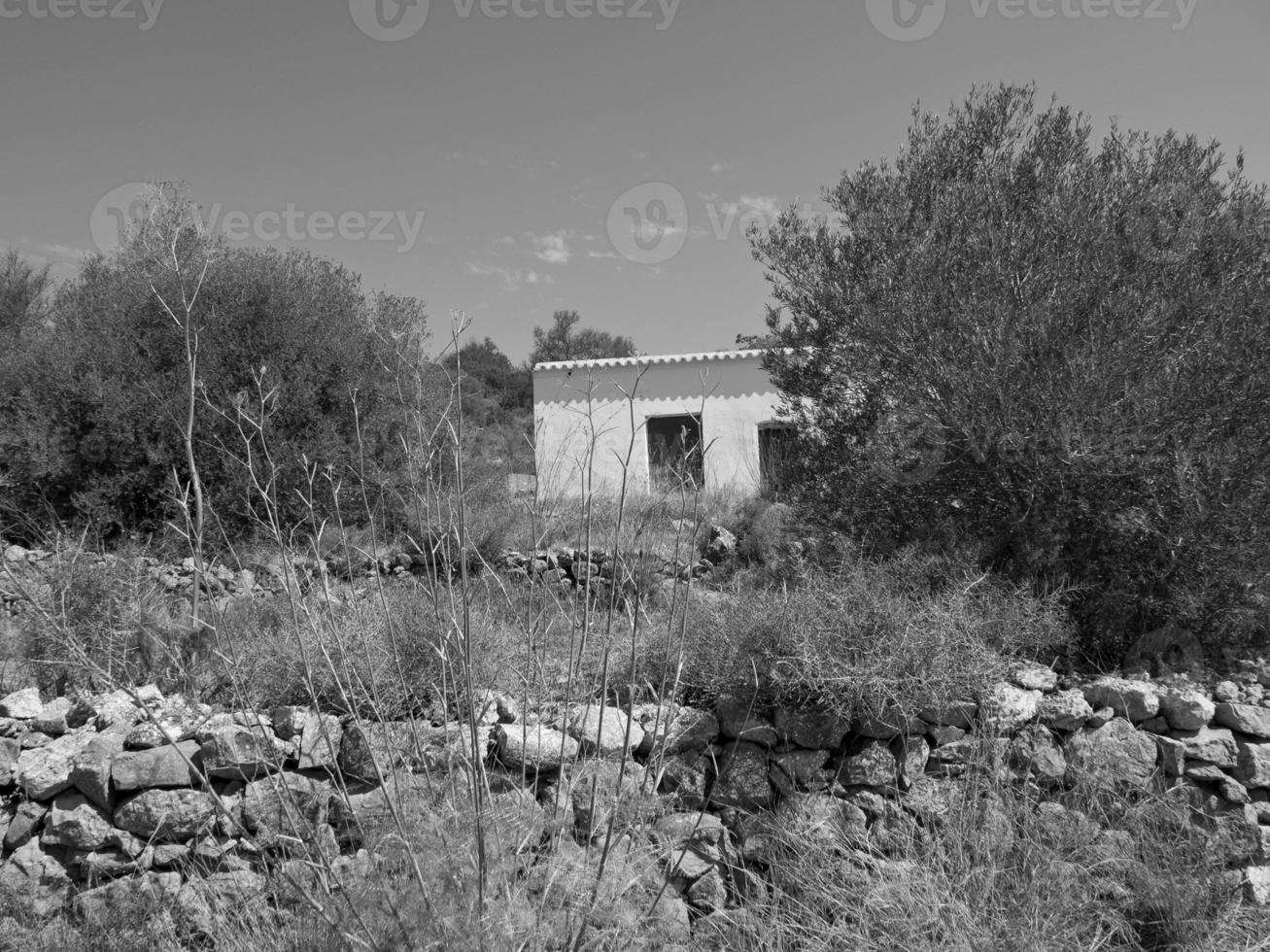 ibiza eiland in spanje foto