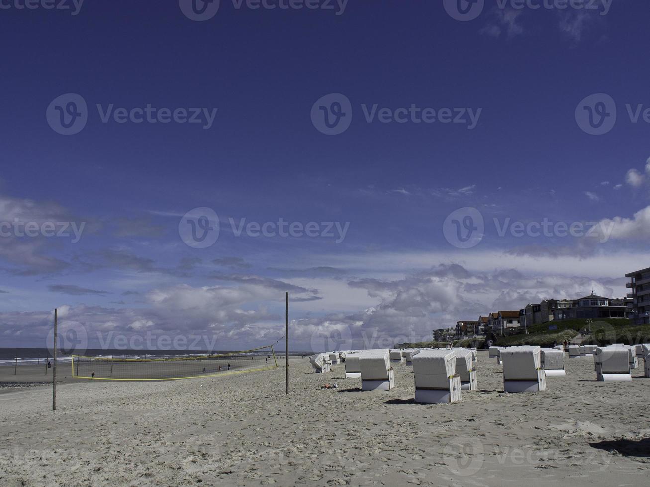 de eiland van wangerooge foto