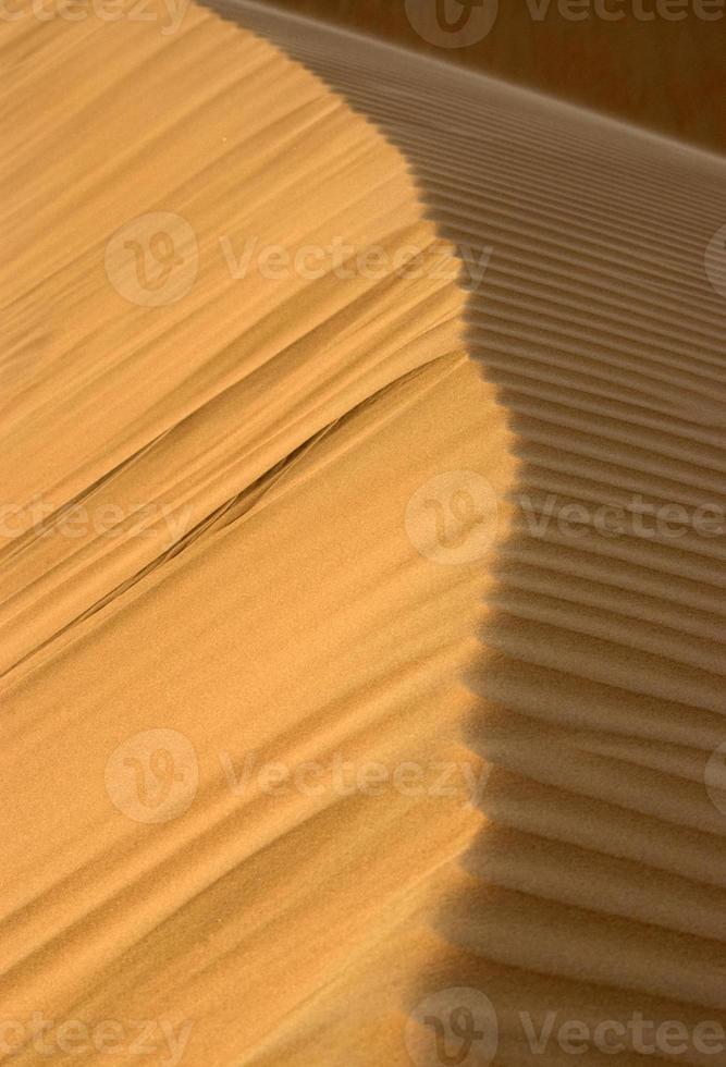 abu dhabi woestijn foto