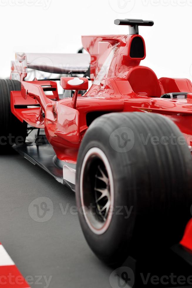 rood Formel 1 model- foto