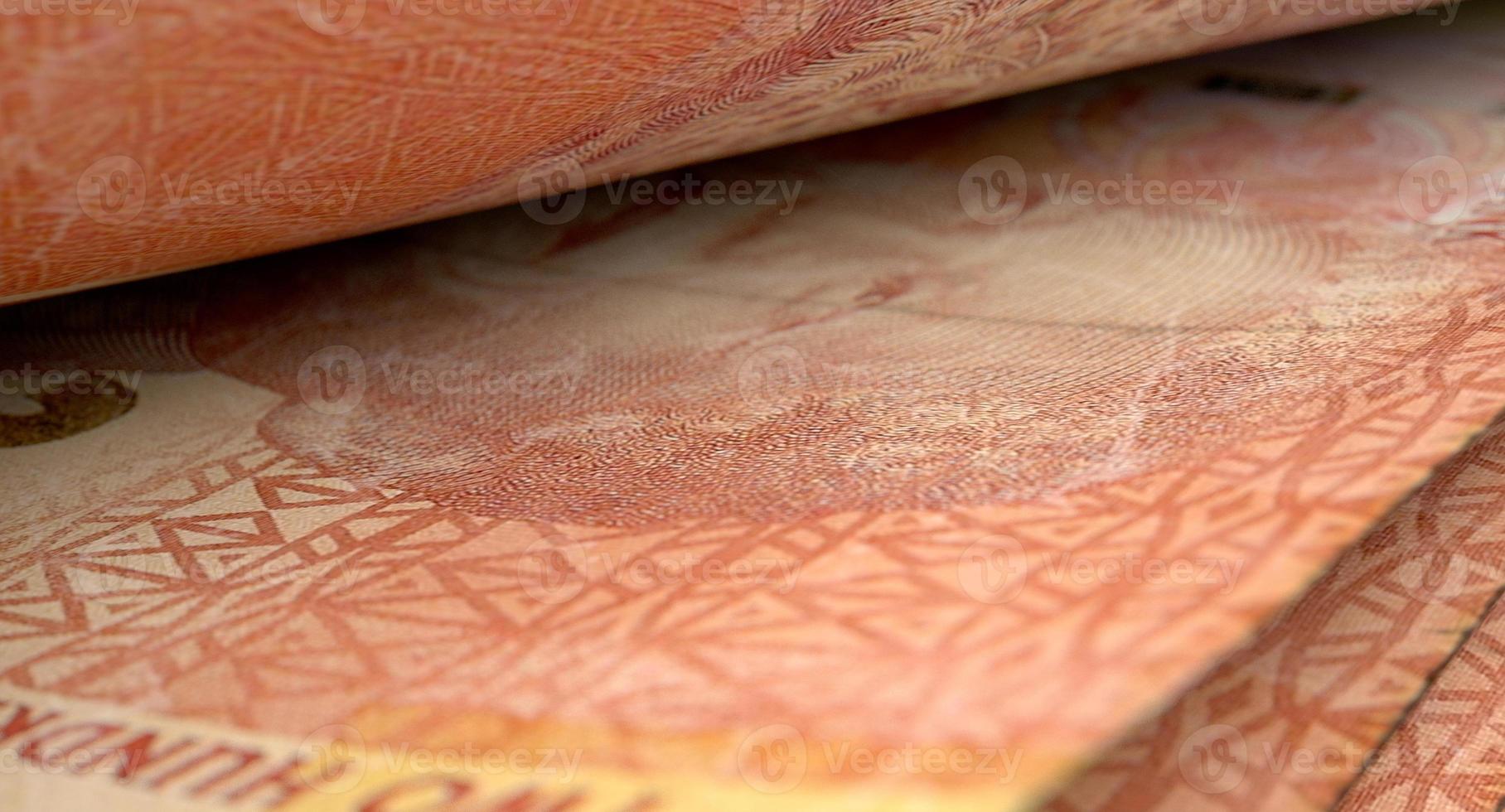 gescheiden bankbiljetten close-up detail foto