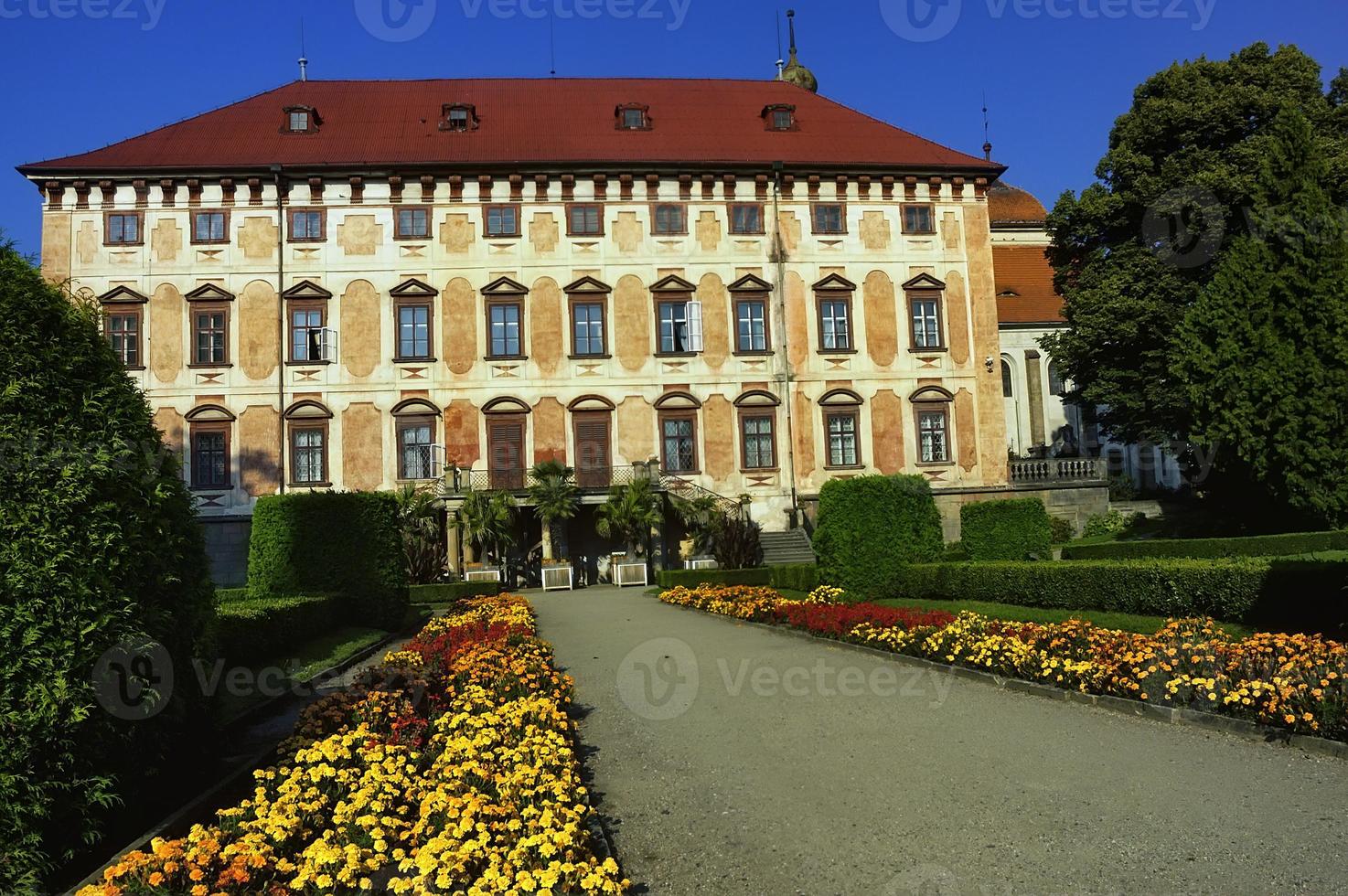 libochovice kasteel van Tsjechisch republiek foto