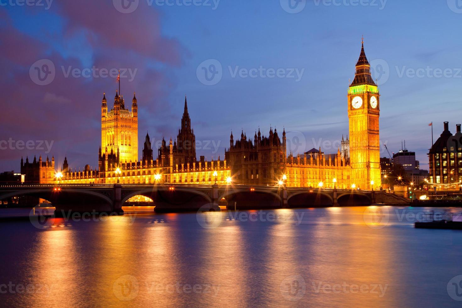 Big Ben en paleis van Westminster foto