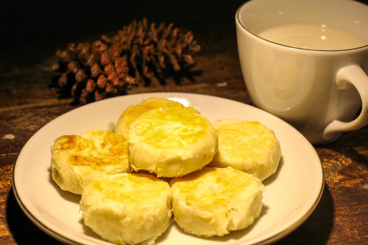 bakpia taart traditioneel Indonesisch voedsel van Yogyakarta foto