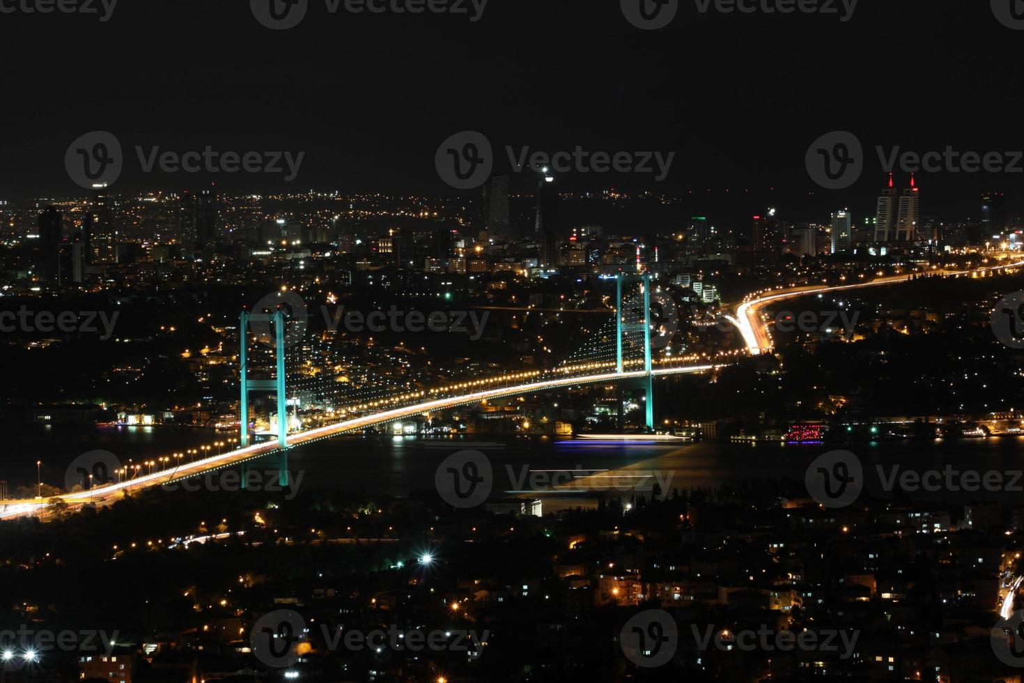 Bosporus-brug in istanbul foto