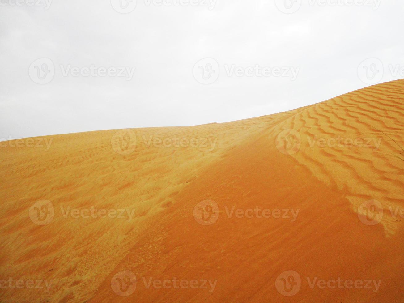 golven van zand textuur. duinen van de woestijn. woestijn duinen zonsondergang landschap. foto