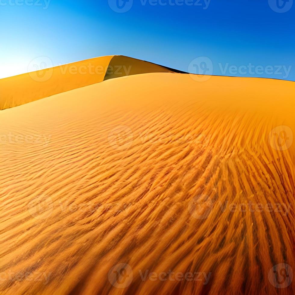 zand duinen in de Sahara woestijn foto