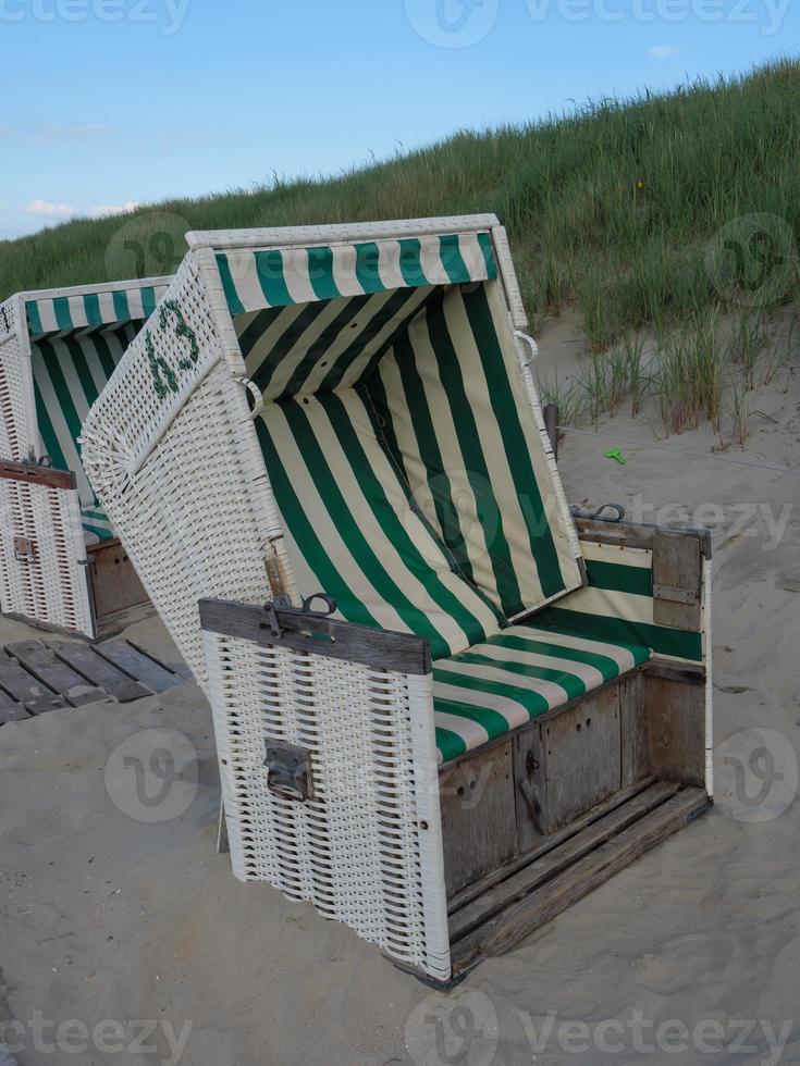 de Duitse eiland van baltrum foto