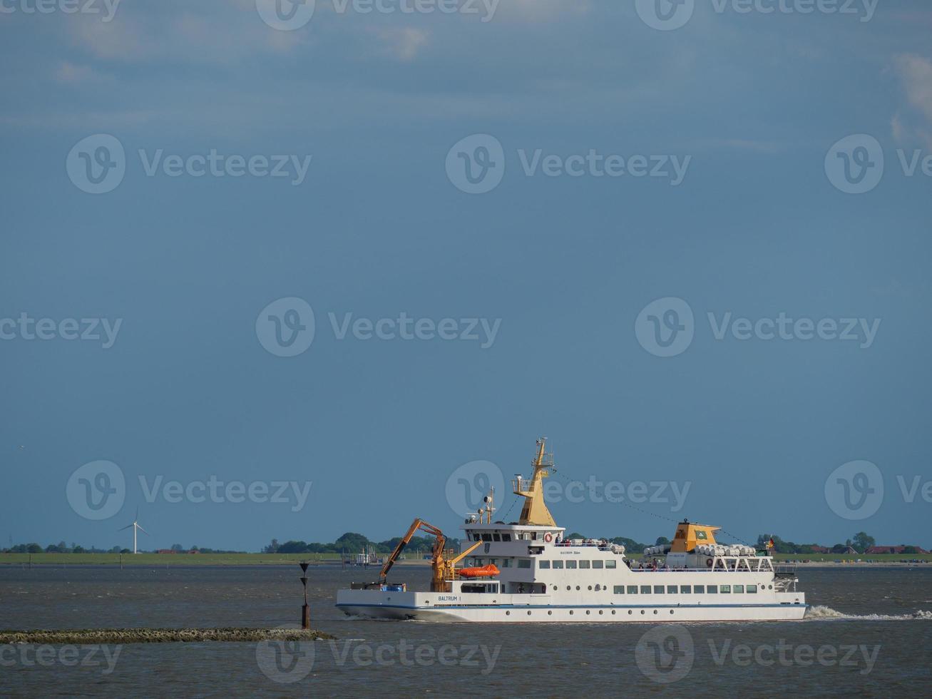 de Duitse eiland van baltrum foto