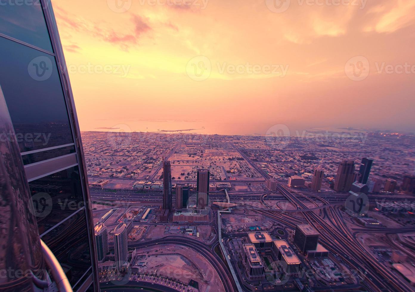 Dubai downtown visie foto