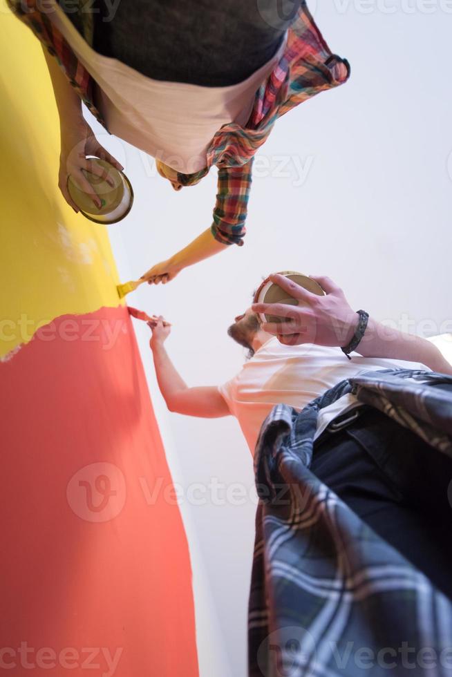 paar schilderij interieur muur foto