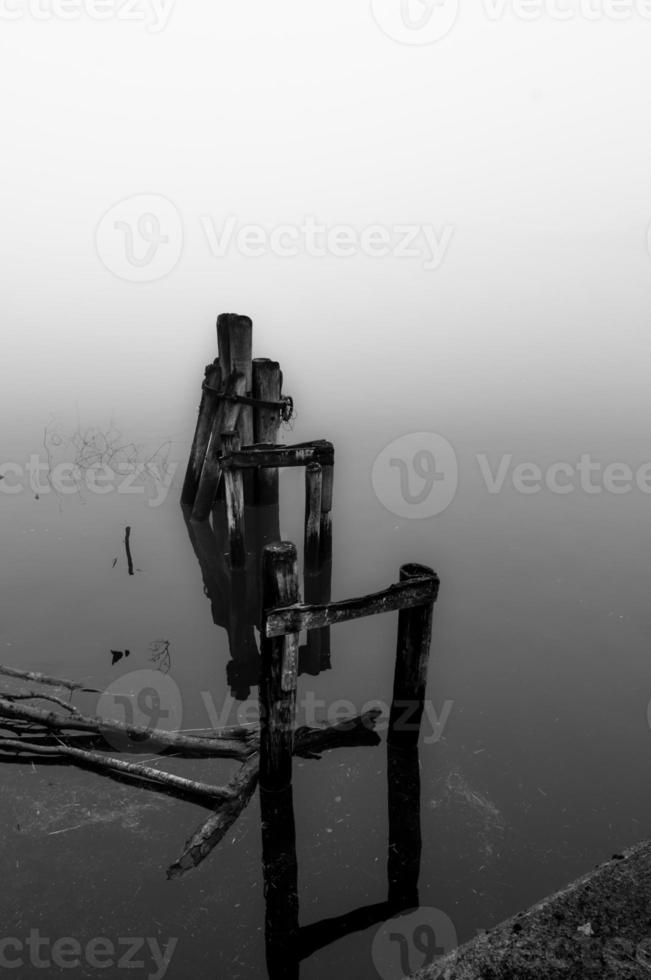 mooi hoor landschap over- de mooi hoor stad in Zweden foto