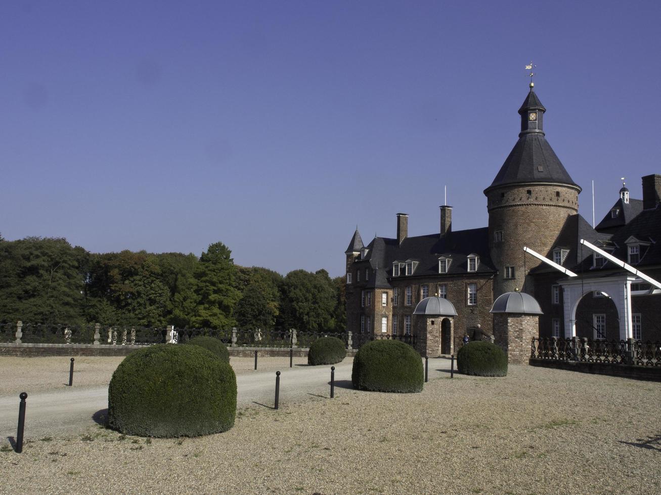 anholt,duitsland,2021-anholt kasteel in Duitsland foto