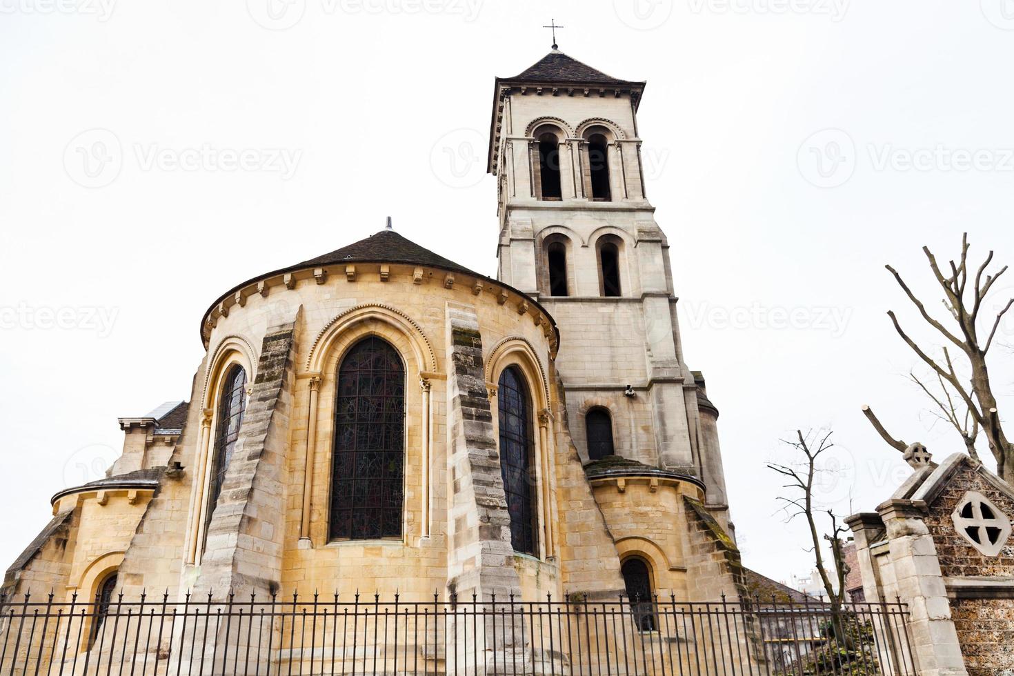 kerk van heilige peter van montmartre, Parijs foto
