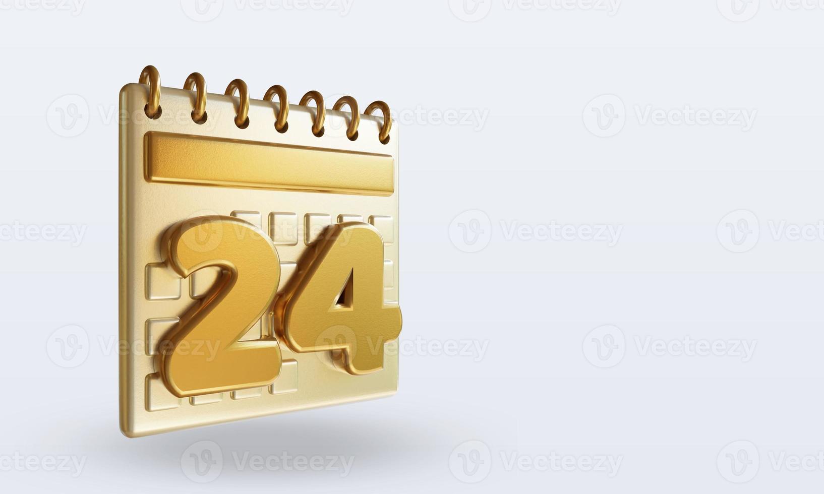 3d kalender links visie twintig vier foto