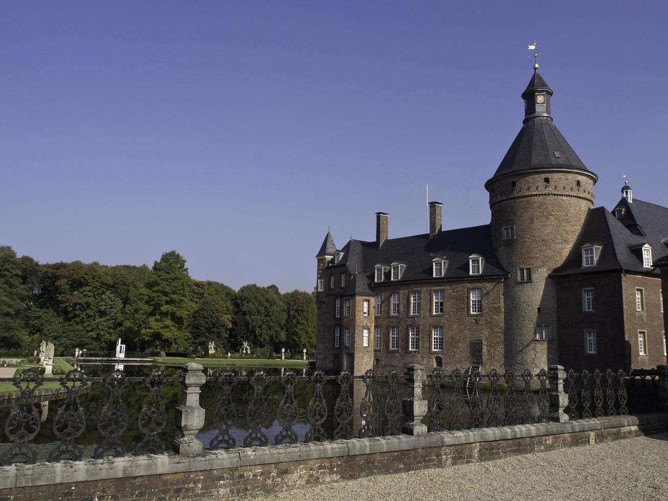 anholt,duitsland,2021-anholt kasteel in Duitsland foto