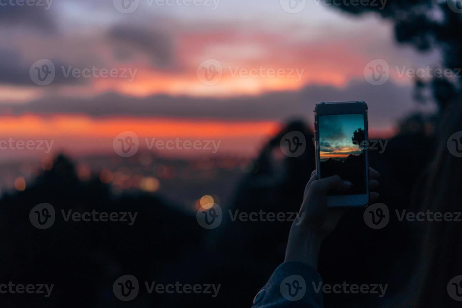 jong vrouw nemen foto