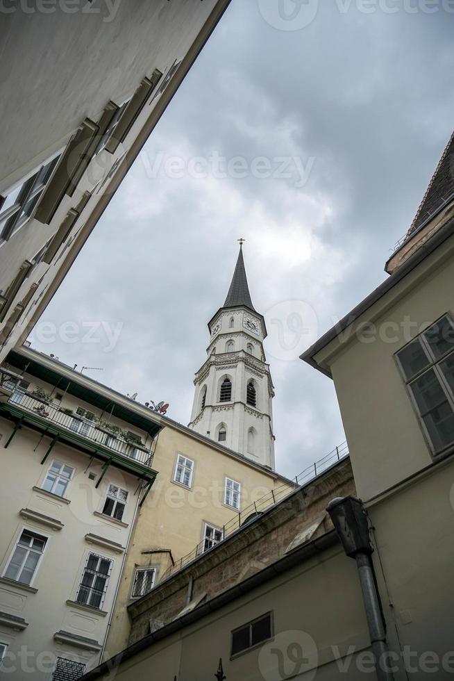 Wenen, Oostenrijk, 2014. toren Bij de hofburg complex in Wenen foto