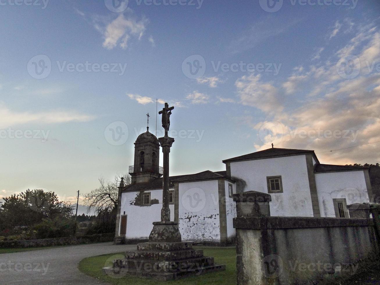 de kerk van san Salvador van pedroso foto