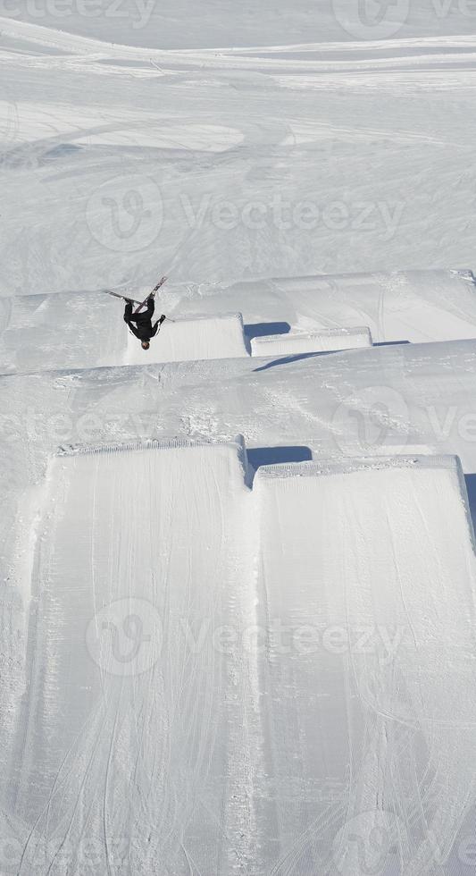 ski springen visie foto