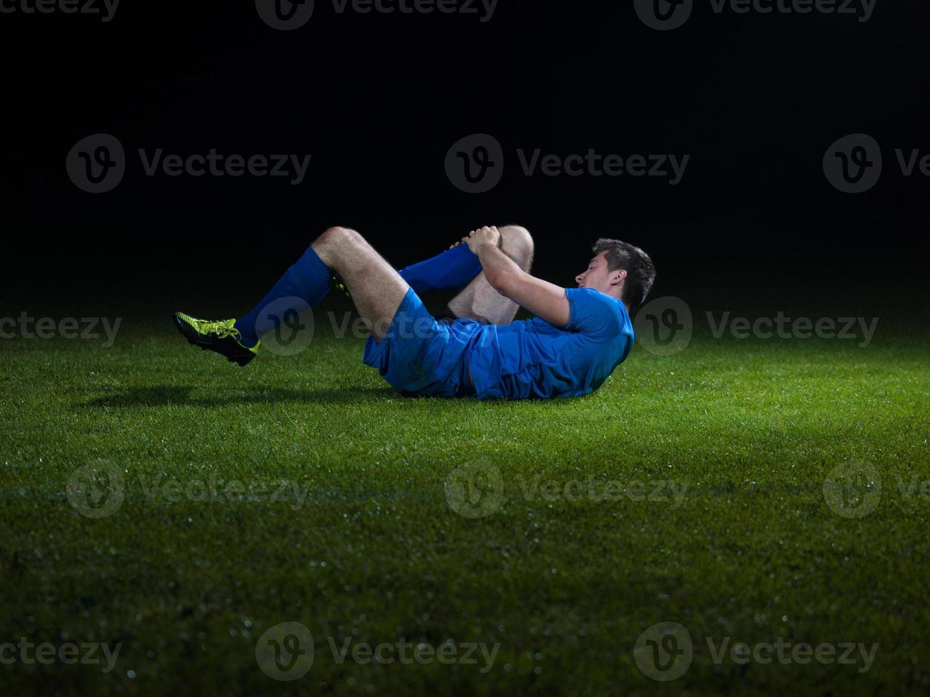 voetbal speler visie foto