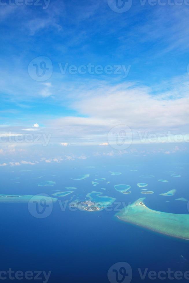 tropisch strand visie foto