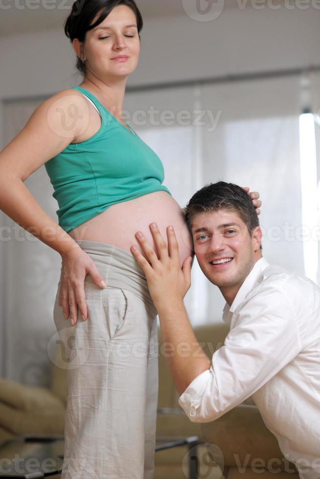 familie zwangerschap portret foto