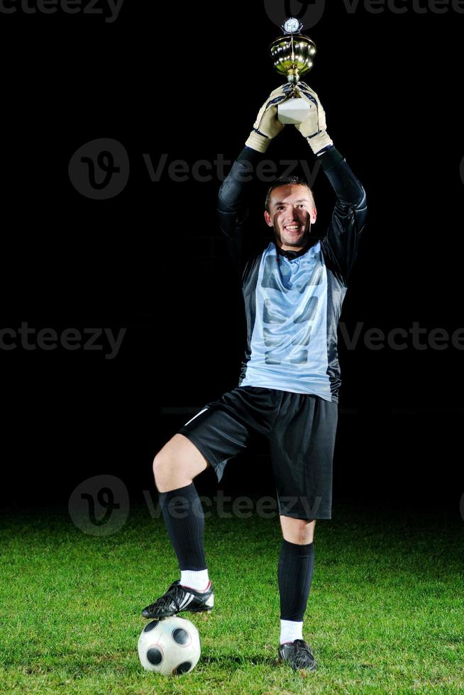 voetbal speler visie foto