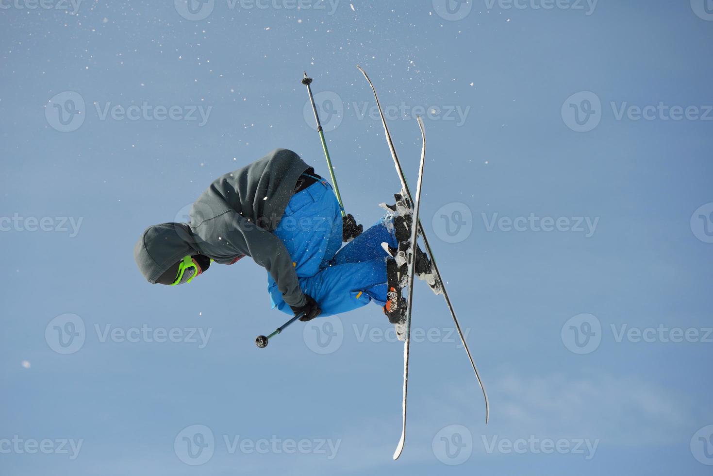 ski springen visie foto