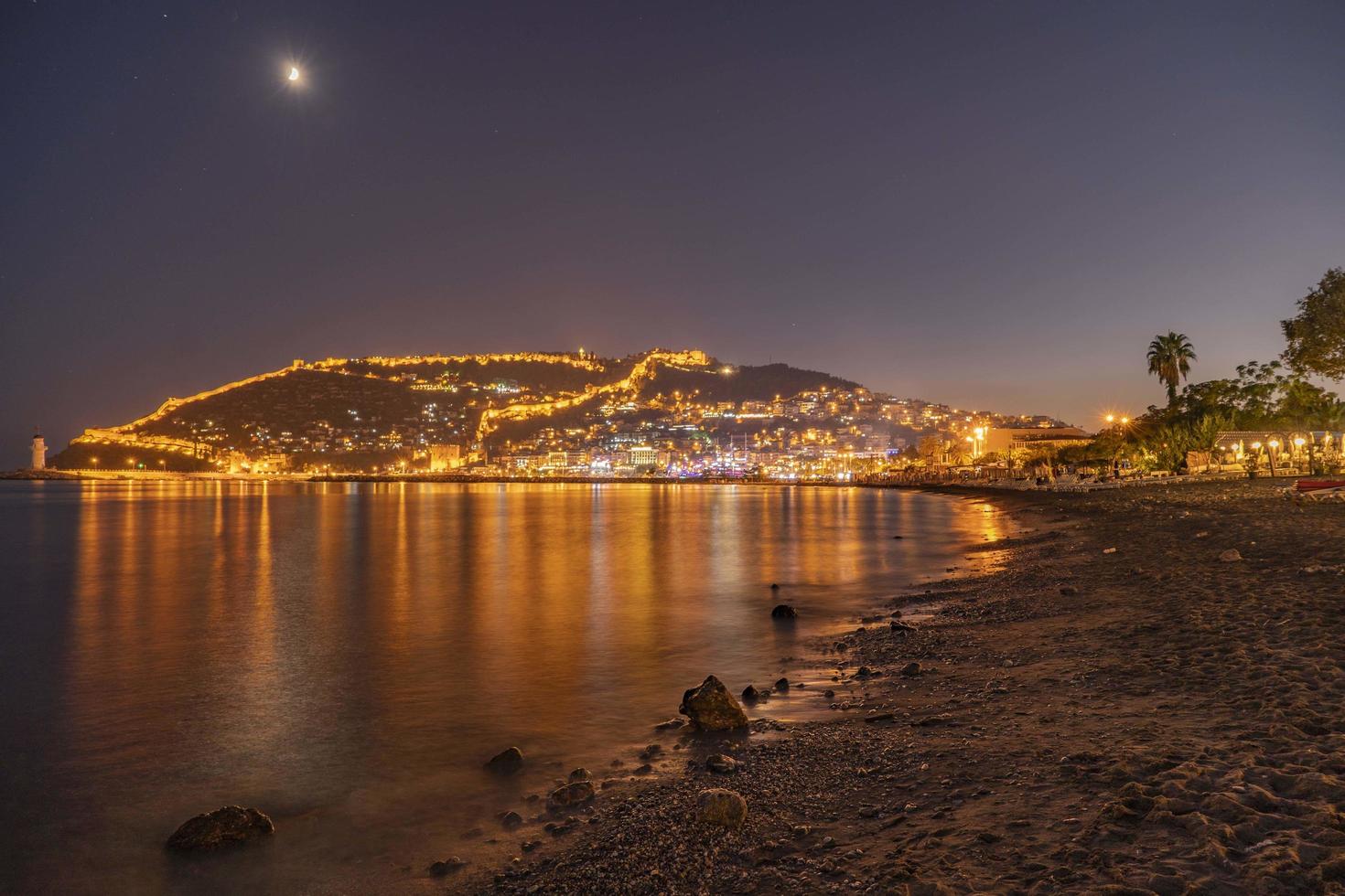 Alanya 2022 Antalya antenne stad met strand en zee foto