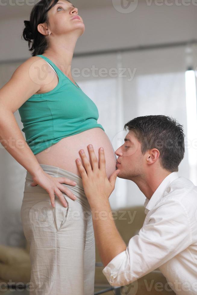 familie zwangerschap portret foto