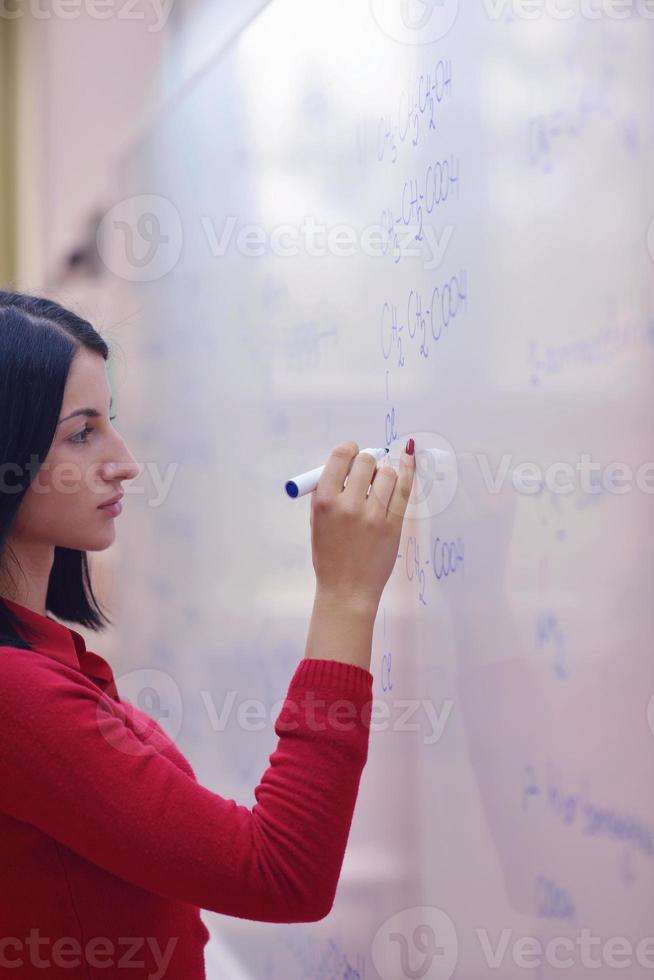 vrouw onderwijs portret foto